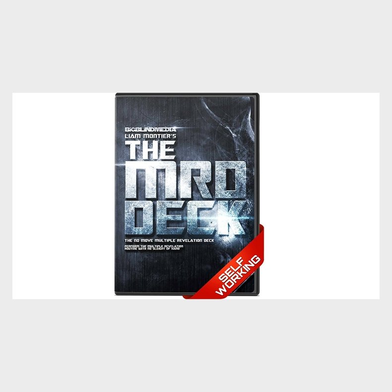 The MRD Deck Red (Gimmick and Online Instructions) by Big Blind