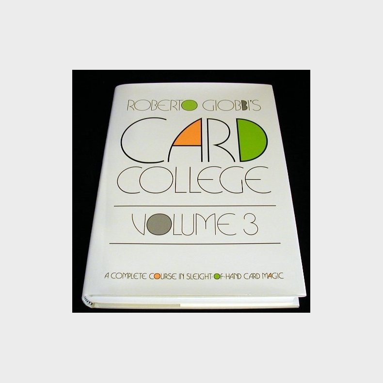 Card College Volume 3 by Roberto Giobbi 