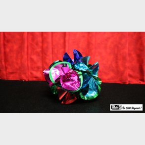 Klap blomster Glitter (12 inch) by Mr. Magic [MRMSPRINGFLOGLIT]