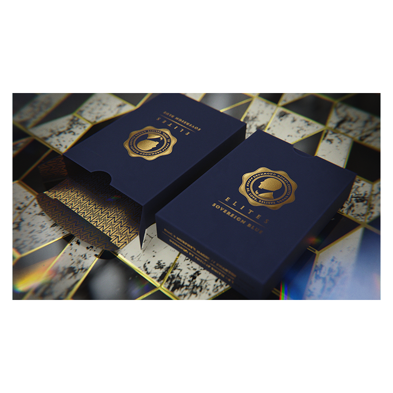 DMC ELITES: V4 Sovereign Blue Playing Cards