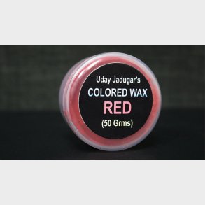 COLORED WAX (RED) 50grms. Wit by Uday Jadugar