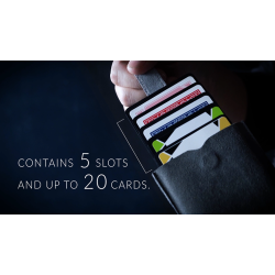 SECRET GAFF AND PACKET CARRIER PRO (Black Leather) 