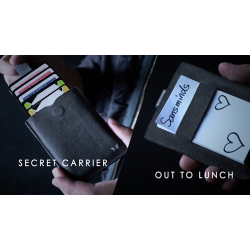 SECRET GAFF AND PACKET CARRIER PRO (Black Leather) 