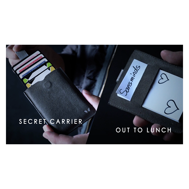 SECRET GAFF AND PACKET CARRIER PRO (Black Leather) 