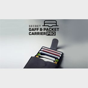 SECRET GAFF AND PACKET CARRIER PRO (Black Leather) 