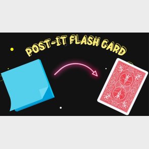 Post-it Flash Card by Anthony Vasquez video DOWNLOAD