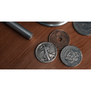 Mønt/Poker-chips Trylleri - Klik her