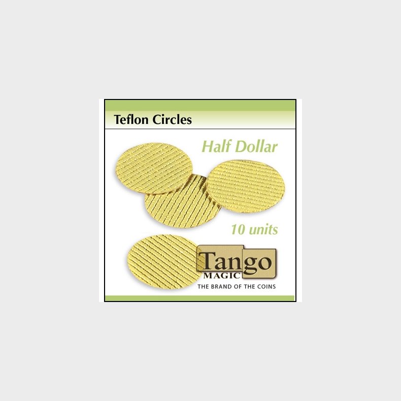 Teflon Circle Half Dollar size (10 units) by Tango -Trick
