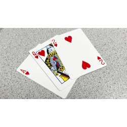 Bicycle 2 Faced Red Tuck (Mirror Deck Same on both sides) Playing Card
