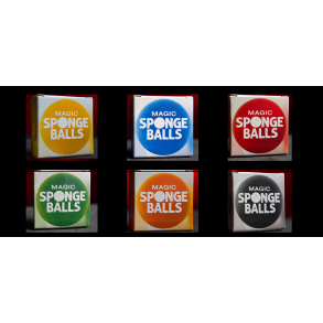 Magic Sponge Balls 4 stk 1 inch (2,54 cm)