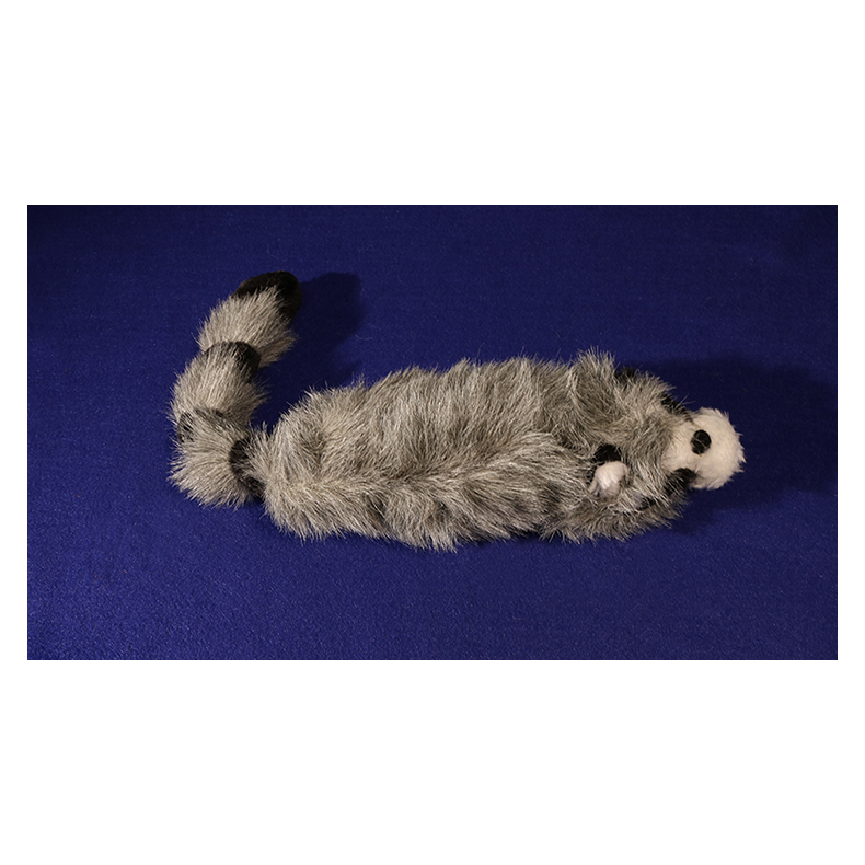 Vaskebjrnen / Raccoon - 100% syntetisk pels
