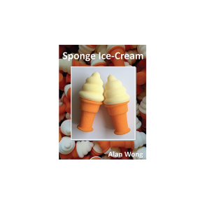 Sponge Ice Cream Cone (2 Cones) by Alan Wong