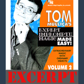 The Indian Bean Mystery video DOWNLOAD (Excerpt of Mullica Expert Impromptu Magic Made Easy Tom Mullica- #2, DVD)