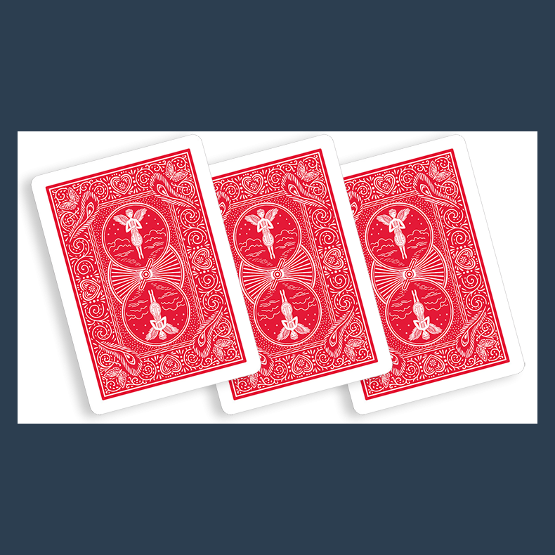 Stripper Deck Mandolin Bicycle (Red)