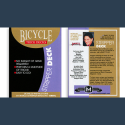 Stripper Deck Mandolin Bicycle (Red)