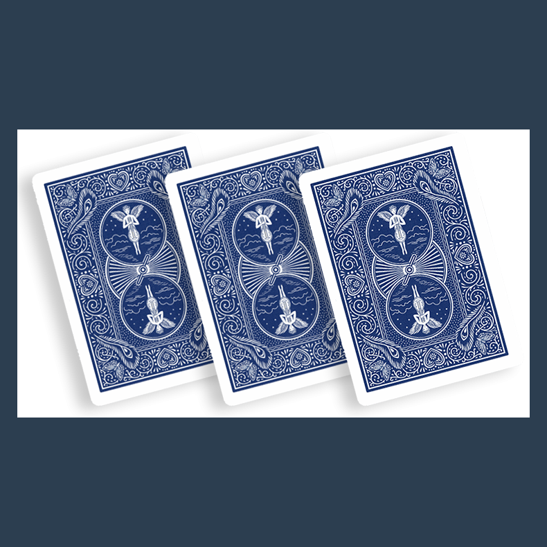 Stripper Deck Mandolin Bicycle (Blue)