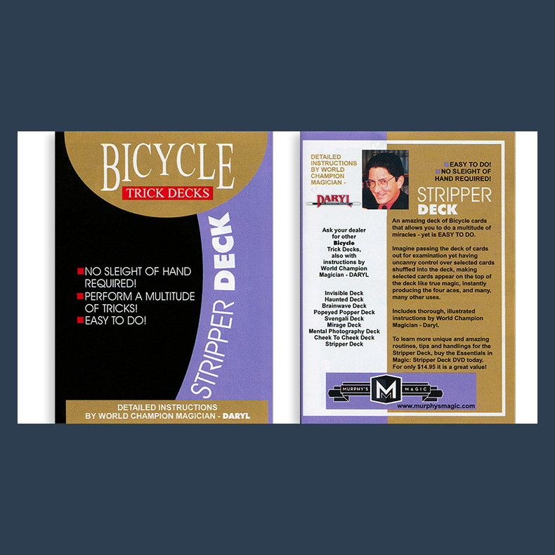Stripper Deck Mandolin Bicycle (Blue)