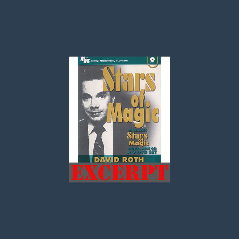 Super Clean Coins Across video DOWNLOAD (Excerpt of Stars Of Magic #9 (David Roth))