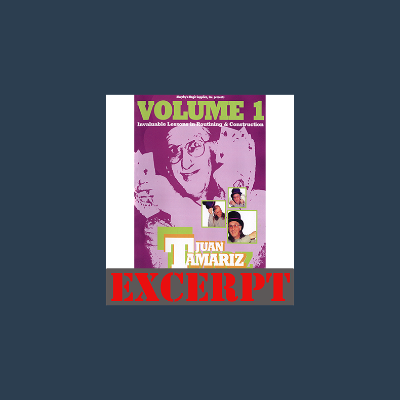 Follow The Leader video DOWNLOAD (Excerpt of Lessons in Magic Volume 1) by Juan Tamariz