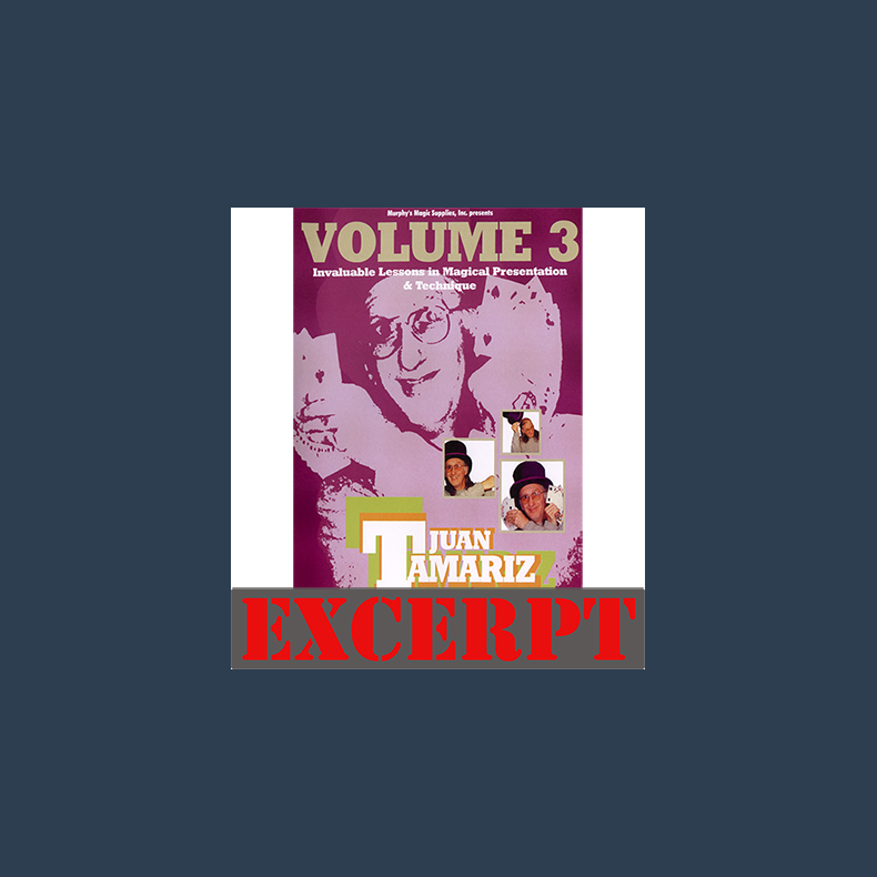 4 Aces video DOWNLOAD (Excerpt of Lessons in Magic Volume 3) by Juan Tamariz
