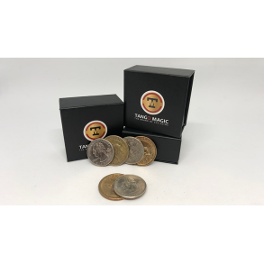 American Hopping Half w/One Dollar and One Quarter Dollar