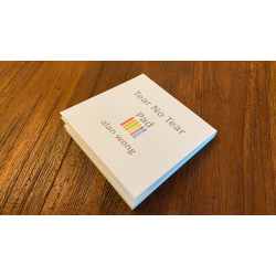 No Tear Pad (Small, 3.5 X 3.5, Tear/No Tear Alternating) by Alan Wong