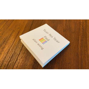 No Tear Pad (Small, 3.5 X 3.5, Tear/No Tear Alternating) by Alan Wong