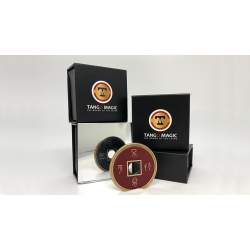 Chinese Coin - Black &amp; Red by Tango Magic