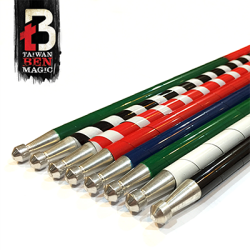 Vanishing Metal Cane (Black) by Handsome Criss and Taiwan Ben Magic