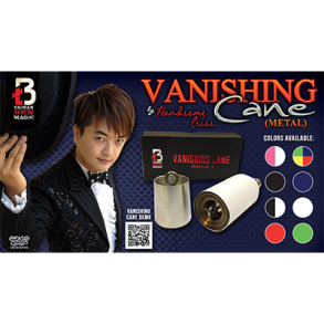  Vanishing Metal Cane (Black) by Handsome Criss and Taiwan Ben Magic