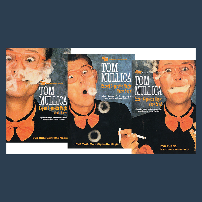 Expert Cigarette Magic Made Easy - 3 Volume Set by Tom Mullica video DOWNLOAD