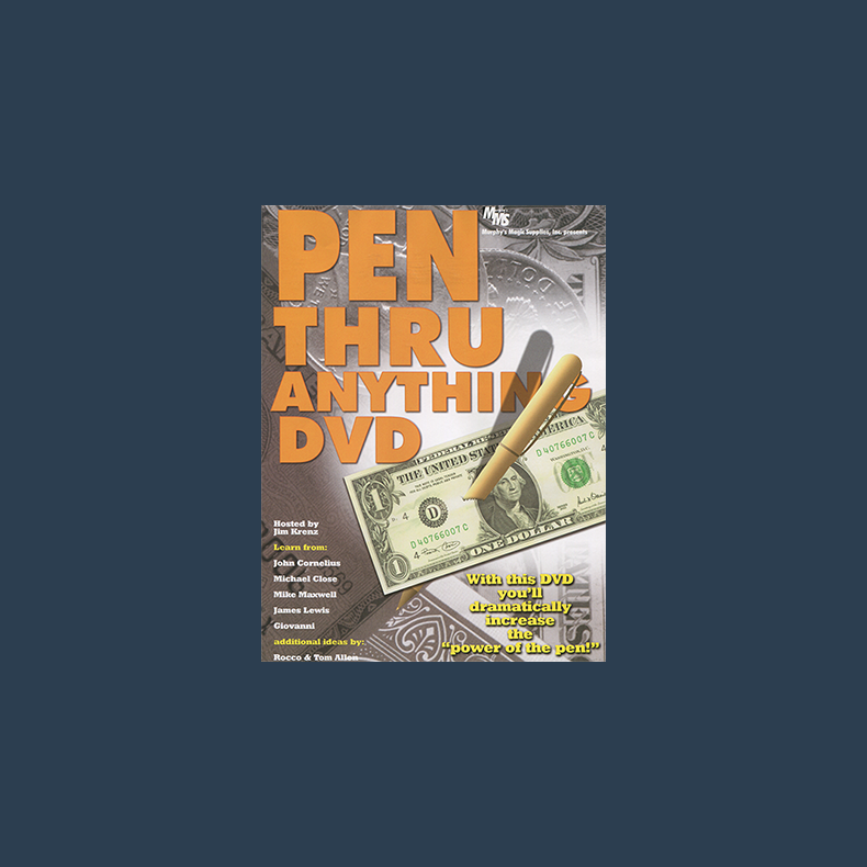 Pen Thru Anything video DOWNLOAD