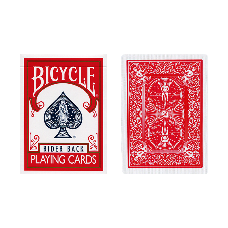 Red One Way Forcing Deck (Hjerter Dame)