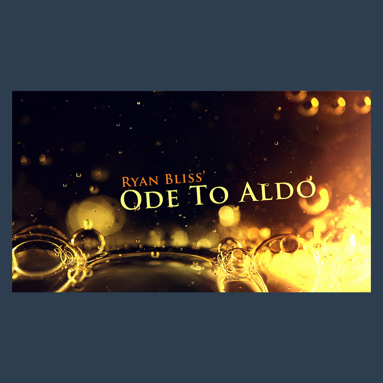 Ode To Aldo by Ryan Bliss video DOWNLOAD