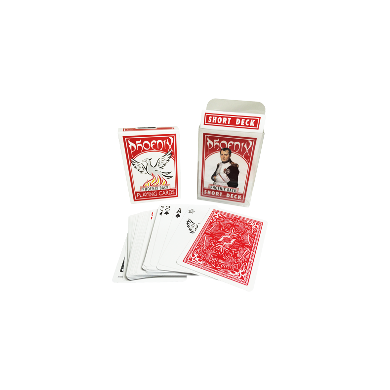 Phoenix Short Deck Red (Casino Quality) by Card-Shark
