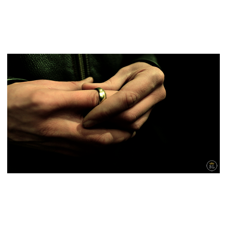 Ash and Ember Gold Curved Size 13 (2 Rings) by Zach Heath