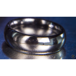 Ash and Ember Silver Curved Size 7 (2 Rings) by Zach Heath