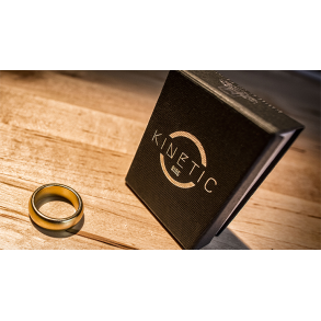 Kinetic PK Ring (Gold) Curved size 10 by Jim Trainer