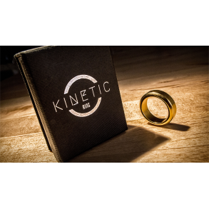 Kinetic PK Ring (Gold) Beveled size 10 by Jim Trainer