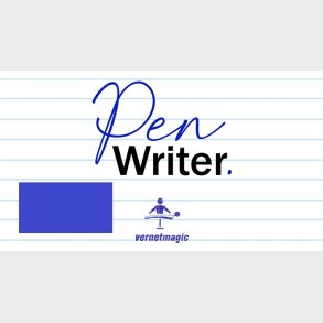 PEN WRITER Blue