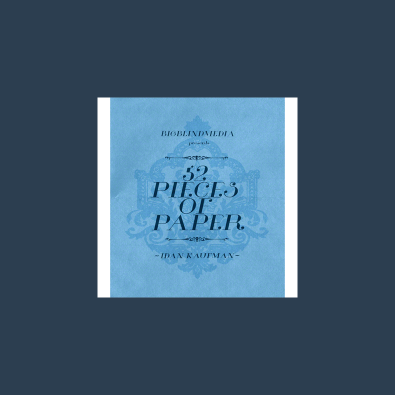 52 Pieces Of Paper by Idan Kaufman and Big Blind Media video DOWNLOAD
