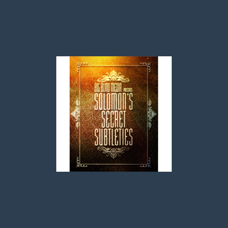 Solomon's Secret Subtleties by David Solomon video DOWNLOAD