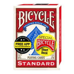 Bicycle Short Deck (Red) by US Playing Card Co.