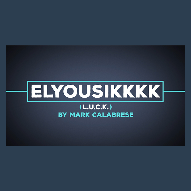 Elyousikkkk (L.U.C.K.) by Mark Calabrese video DOWNLOAD