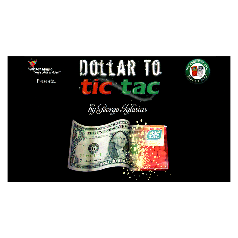 Dollar to Tic Tac by Twister Magic