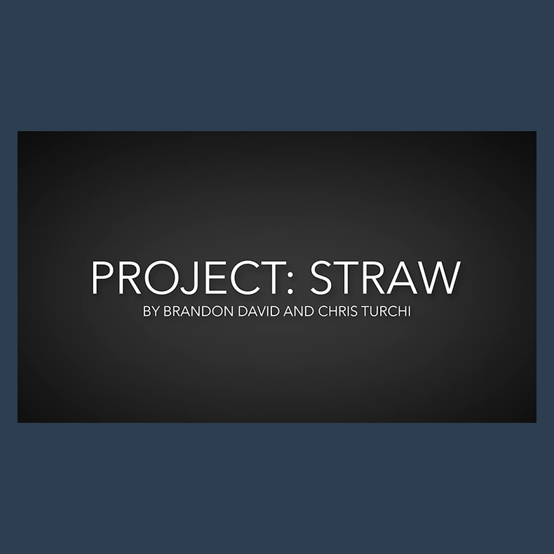 Project Straw by Brandon David &amp; Chris Turchi video DOWNLOAD