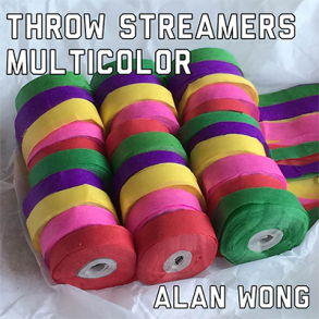 Throw Streamers Multi (30 Head / 10 pk.) by Alan Wong 