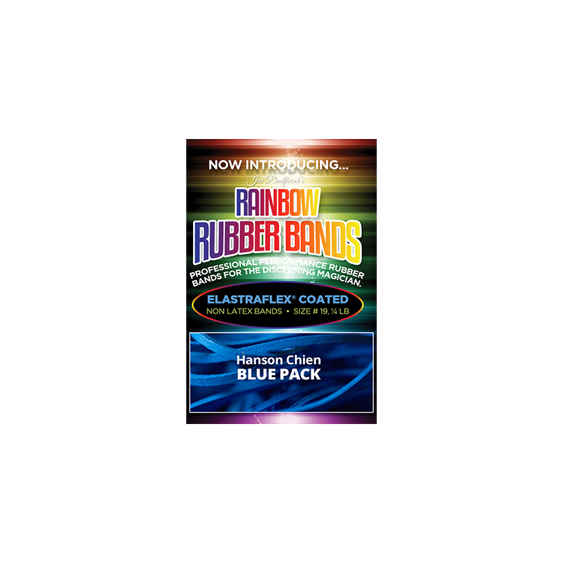 Joe Rindfleisch's Rainbow Rubber Bands (Hanson Chien - Blue Pack) by Joe Rindfleisch