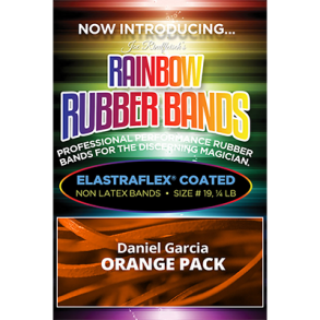 Joe Rindfleisch's Rainbow Rubber Bands (Daniel Garcia - Orange Pack ) by Joe Rindfleisch