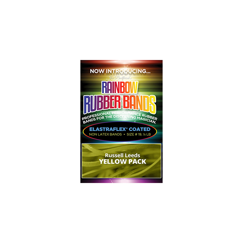 Joe Rindfleisch's Rainbow Rubber Bands (Russell Leeds -Yellow ) by Joe Rindfleisch